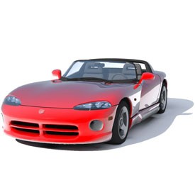 Dodge Viper 3D Object | FREE Artlantis Objects Download